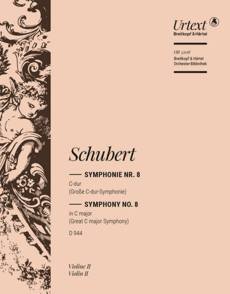 Sinfonie C-Dur Nr.8 D944 für Orchester