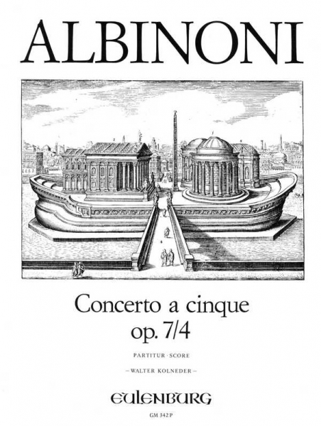 Concerto a cinque G-Dur op.7,4 für Streichorchester