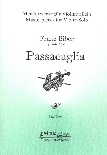 Passacaglia g-moll für Violine solo