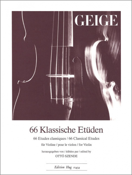 66 klassische Etüden für Violine