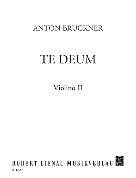 Te Deum für Soli, gem Chor und Orchester