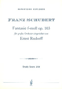 Fantasie f-Moll D940 op.103 für Klavier zu 4 Händen für Orchester