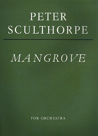 Mangrove for orchestra score