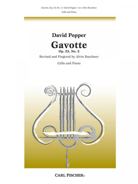 Gavotte op.23,2 for cello and piano