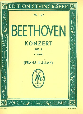 Konzert C-Dur Nr.1 op.15 für Klavier und Orchester