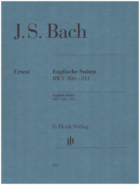 Spielbuch für Klavier Englische Suiten Nr.1-6 BWV806-811