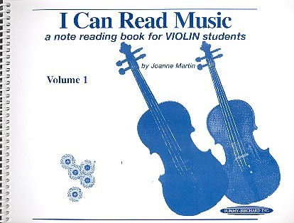 I can read music vol.1 A note reading book for violin students