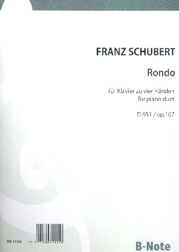 Rondo op.107 (D951) für Klavier zu 4 Händen