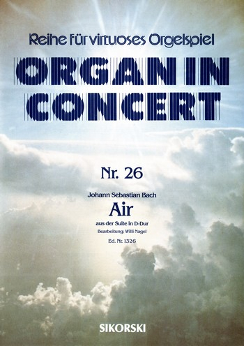 Air aus der Suite D-Dur für Orgel