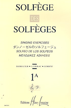 Solfège des solfèges vol.1a