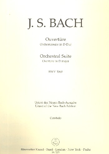 Ouvertüre D-Dur Nr.4 BWV1069 für Orchester