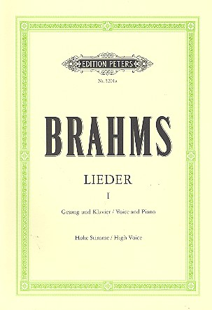 Lieder Band 1 für hohe Singstimme und Klavier