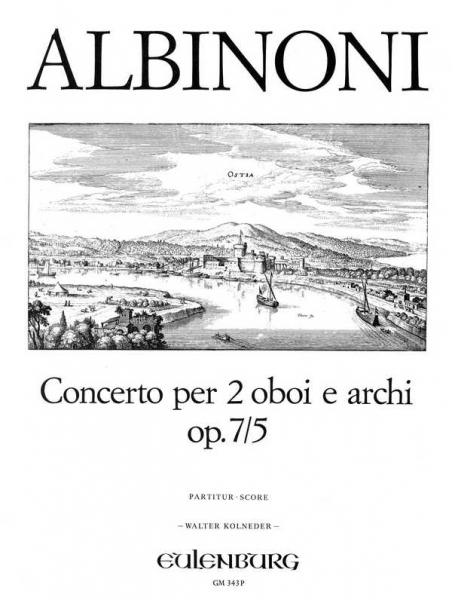 Concerto C-Dur op.7,5 für 2 Oboen und Streichorchester