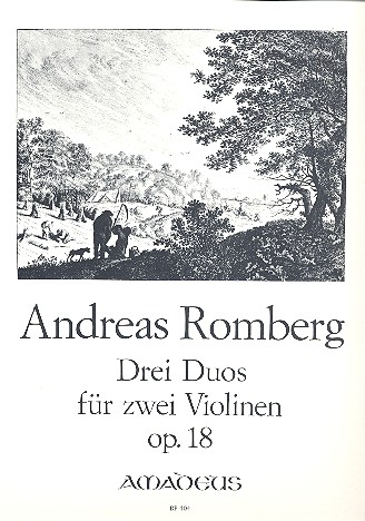 3 konzertante Duos op.18 fuer 2 Violinen