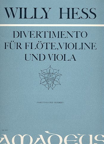 Divertimento für Flöte, Violine und Viola