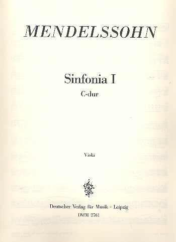 Sinfonia C-Dur Nr.1 für Streichorchester