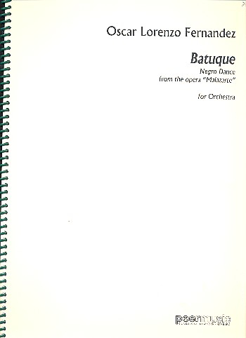 Batuque for large orchestra