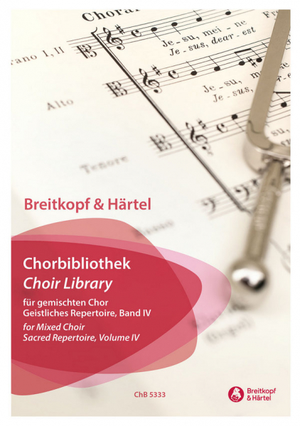 Breitkopf und Härtel Chorbibliothek - Geistliches Repertoire Band 4 für gem Chor a cappella