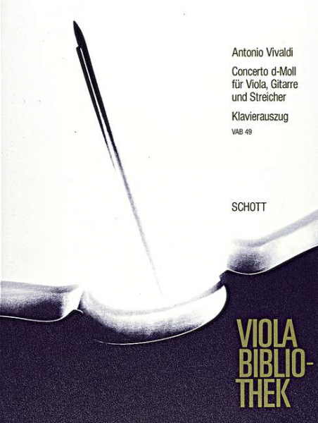 Concerto d-Moll RV 540 / PV 266 für Viola, Gitarre und Streicher