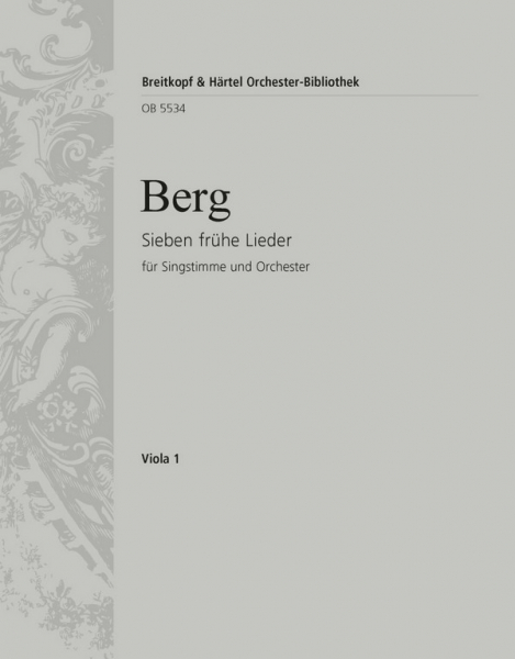 7 frühe Lieder für Gesang und Orchester