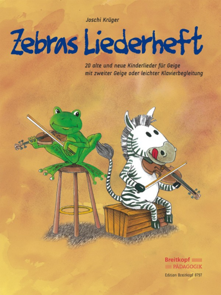 Zebras Liederheft für Violine und Klavier (2. Violine)