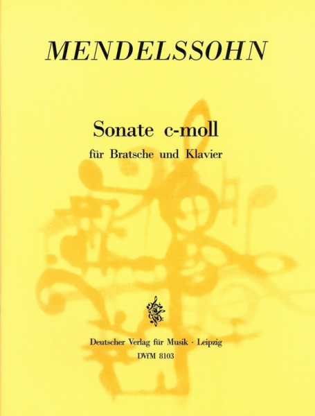 Sonate c-Moll für Viola und Klavier