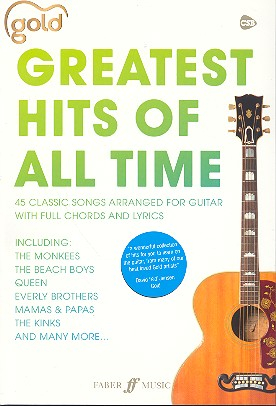 Gold Greatest Hits of all time: songbook for guitar