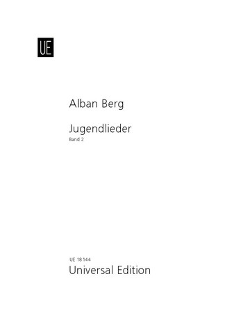 Jugendlieder Band 2 23 ausgewählte Lieder 1904-1908