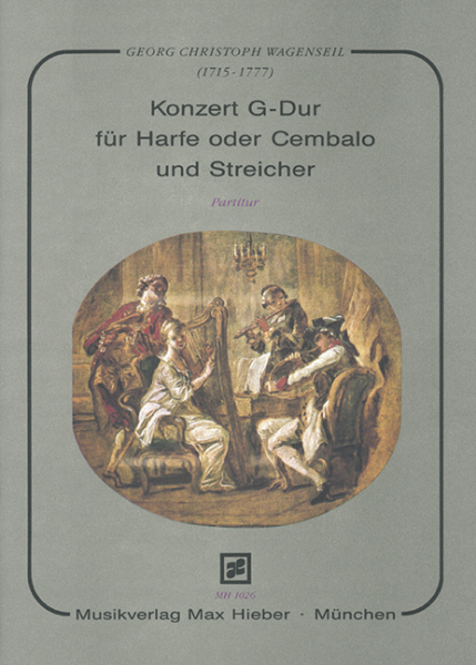 Konzert G-Dur für Harfe (Cembalo) und Streicher