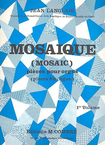 Mosaique vol.1 pièces pour orgue