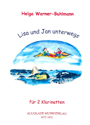 Lisa und Jan unterwegs für 2 Klarinetten