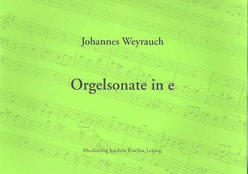 Sonate e-Moll für Orgel