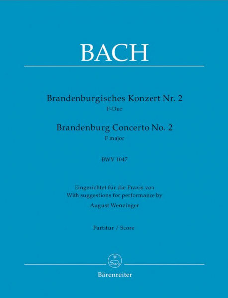 Brandenburgisches Konzert F-Dur Nr.2 BWV1047 für Orchester