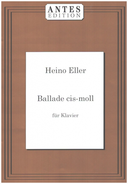 Ballade cis-Moll für Klavier