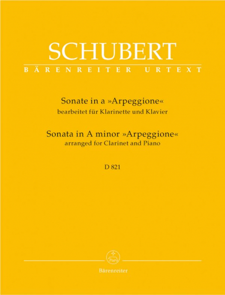 Sonate a-Moll D821 für Klarinette in B und Klavier