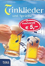 Trinklieder und Sprüche Liederbuch Melodie/Texte/Akkorde