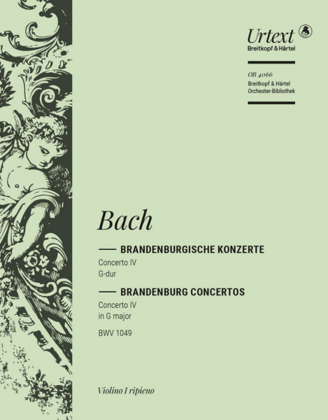 Brandenburgisches Konzert G-Dur Nr.4 BWV1049 für Orchester