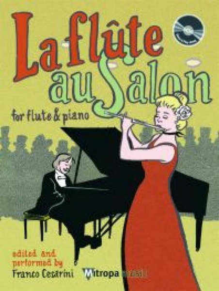 La flûte au salon (+CD) für Flöte und Klavier