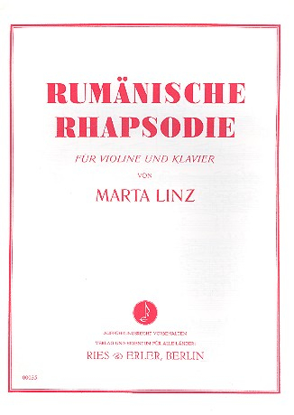 Rumänische Rhapsodie für Violine und Klavier