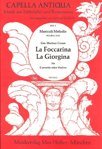 La foccarina / La giorgina für cornetto (zink)