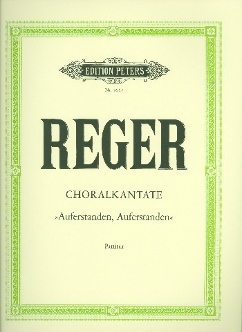 Auferstanden auferstanden für Alt, gem Chor und Orgel