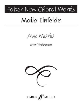 Ave Maria for mixed chorus and organ score