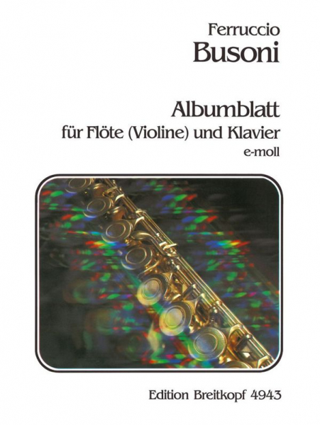 Albumblatt für Flöte und Klavier