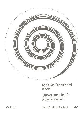 Ouvertüre G-Dur für Streicher und Bc