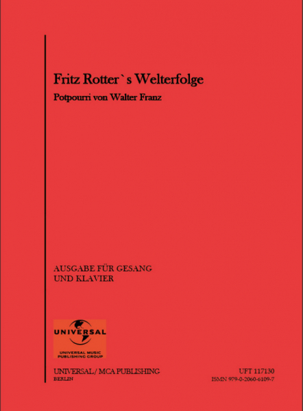 Fritz Rotter&#039;s Welterfolge für Klavier