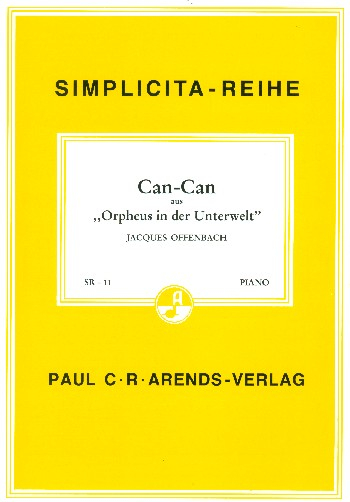 Can Can aus Orpheus in der Unterwelt Einzelausgabe