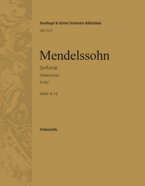 Sinfonie A-Dur Nr.4 op.90 für Orchester