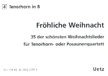 Fröhliche Weihnacht für 4 Posaunen (Tenorhörner)