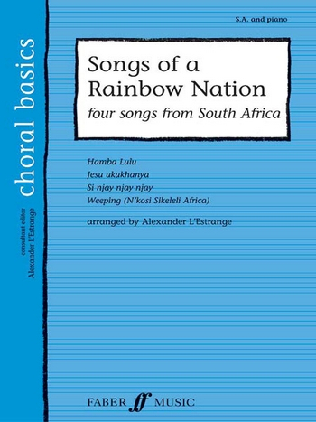 Songs of a Rainbow Nation for female chorus and piano, score