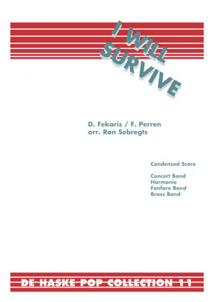 Will Survive for concert band/harmonie/fanfare